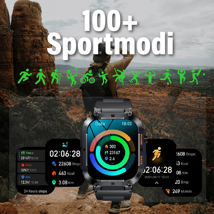Titan Stahlgear - Smartwatch Classic
