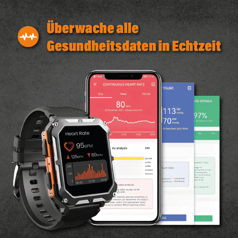 Thor Stahlgear- Die stabilste Smartwatch