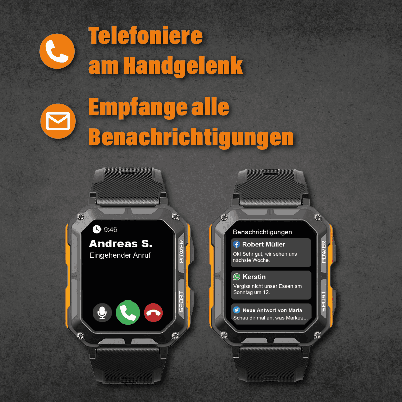 Thor Stahlgear- Die stabilste Smartwatch