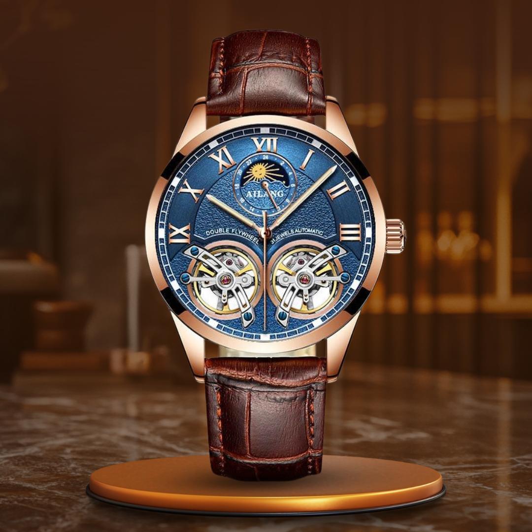 Tourbillon Design Geschäftliche Mechanische Uhr