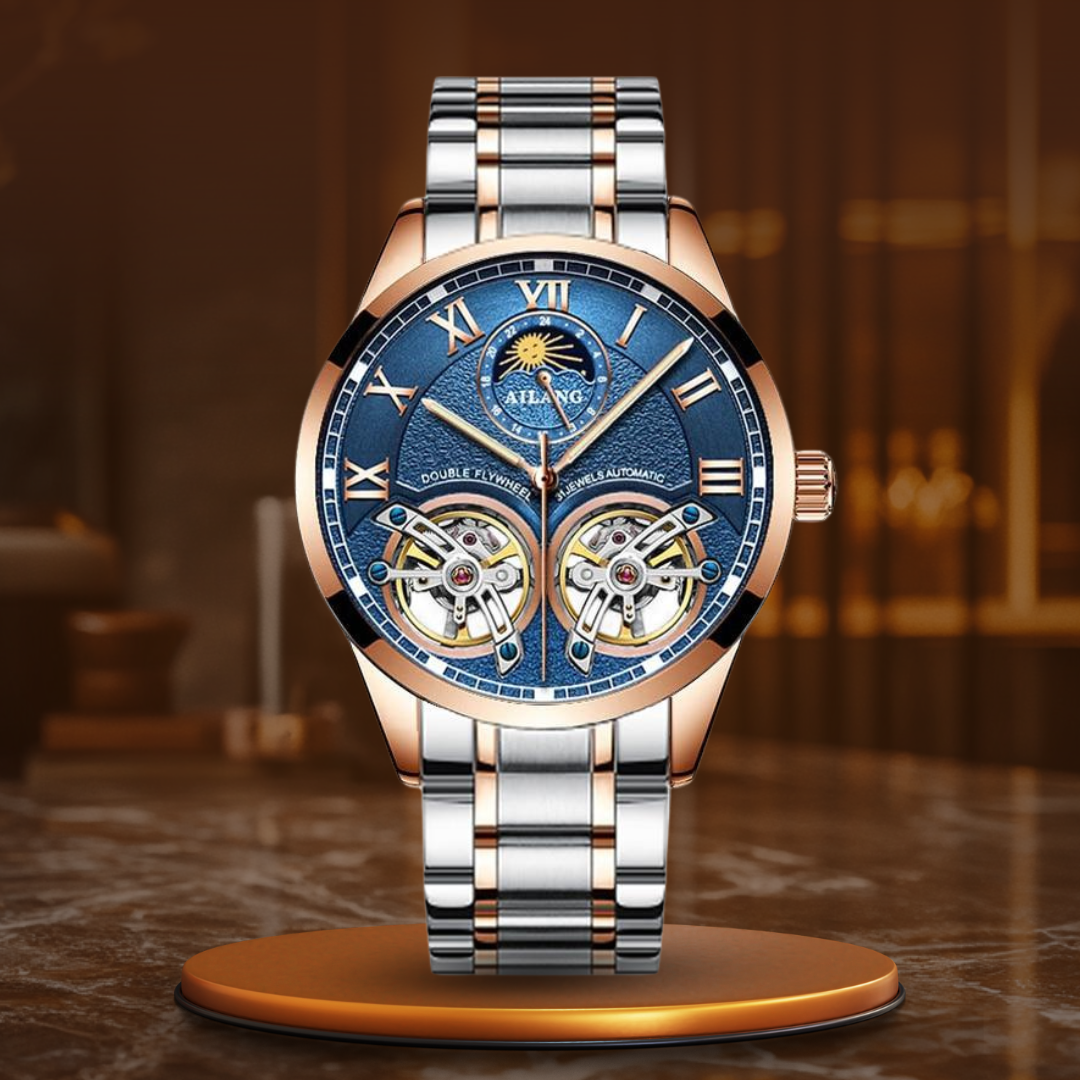 Tourbillon Design Geschäftliche Mechanische Uhr