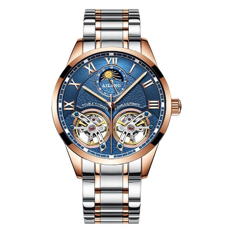 Tourbillon Design Geschäftliche Mechanische Uhr