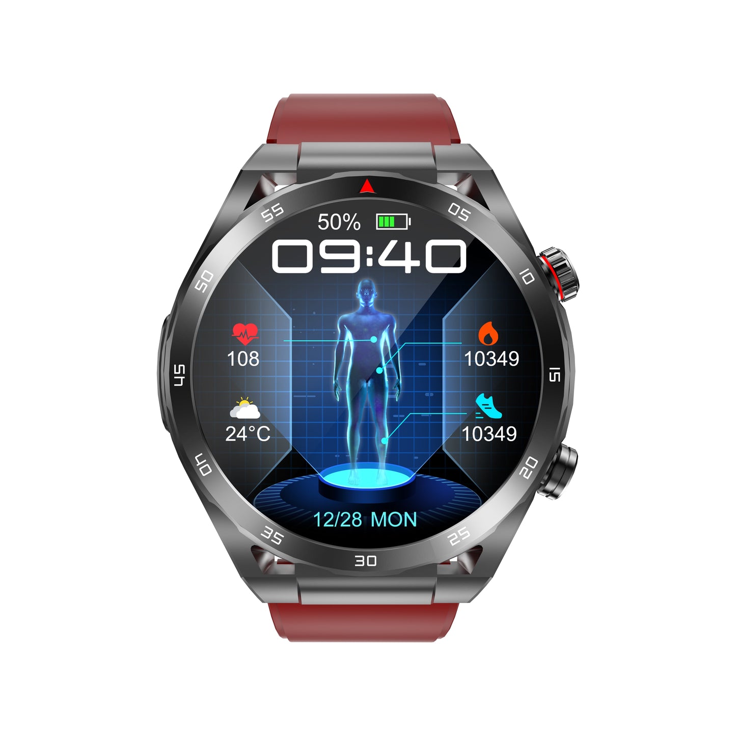 Kardena CARE One 2 - 2025 Premium Smartwatch mit KI Assistenz