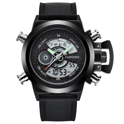 Duale Zeitmode Chronograph Uhr