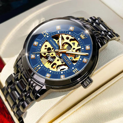 OLEVS - Exquisite Skeleton Design Uhr