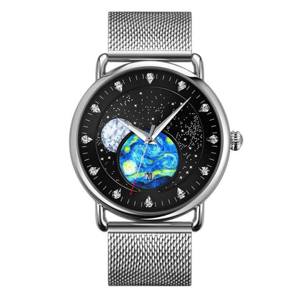 Mondschein Glanz Mechanische Uhr