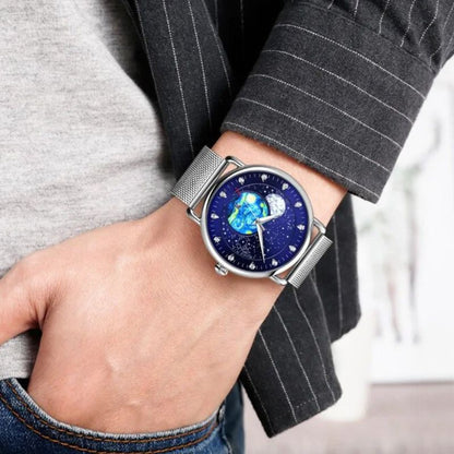 Mondschein Glanz Mechanische Uhr