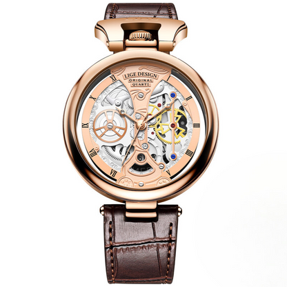 Modische Hohle Geschäfts Uhr