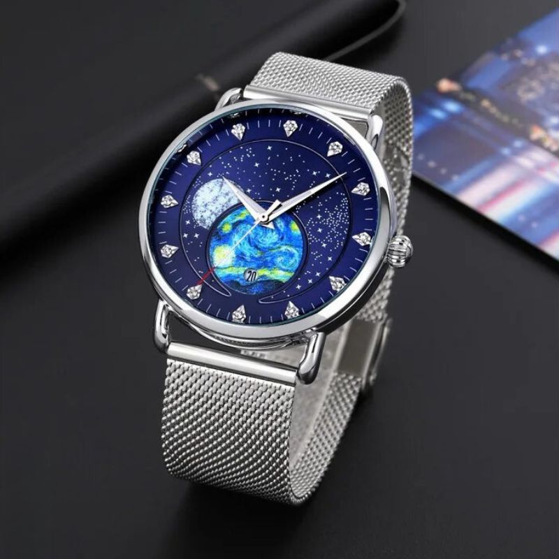 Mondschein Glanz Mechanische Uhr