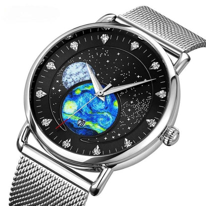 Mondschein Glanz Mechanische Uhr