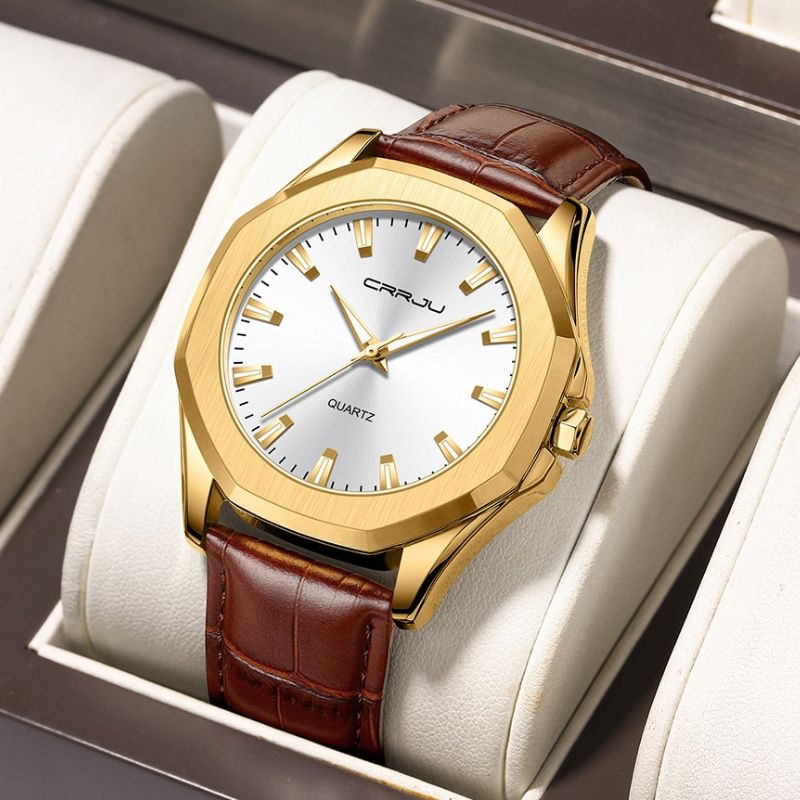 Lässige Minimalistische Quarz Uhr