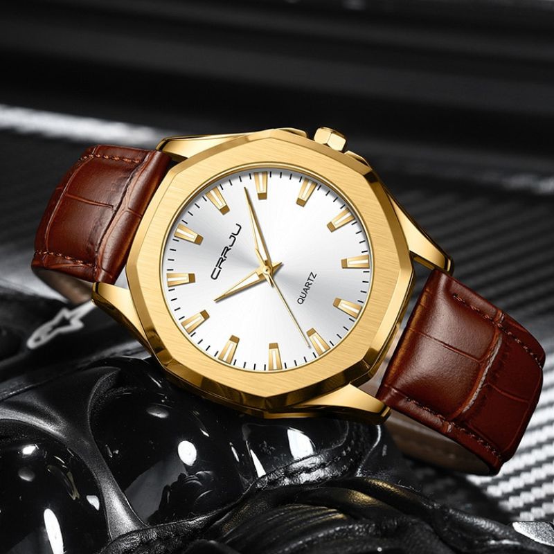 Lässige Minimalistische Quarz Uhr