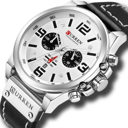 Modische elegante Quarzuhr