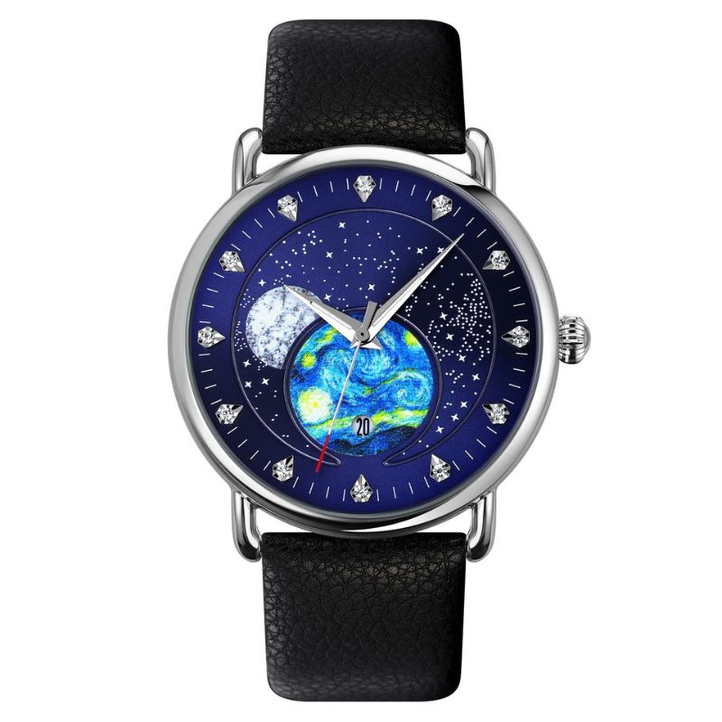 Mondschein Glanz Mechanische Uhr