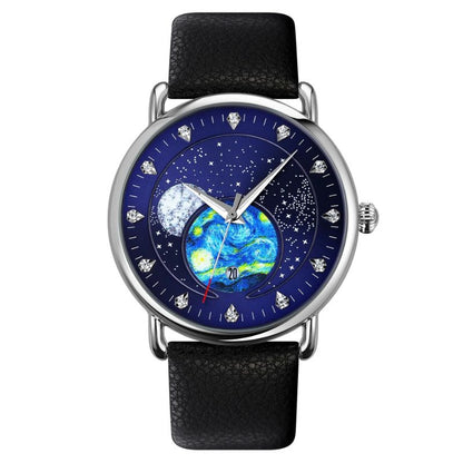 Mondschein Glanz Mechanische Uhr