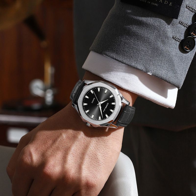 Lässige Minimalistische Quarz Uhr