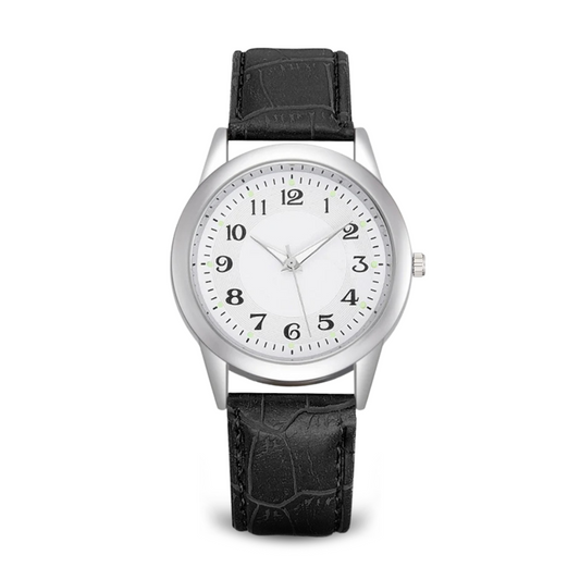 Elegante Minimalistische Uhr aus Edelstahl