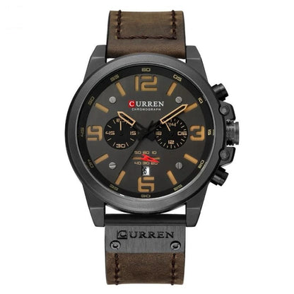 Modische elegante Quarzuhr