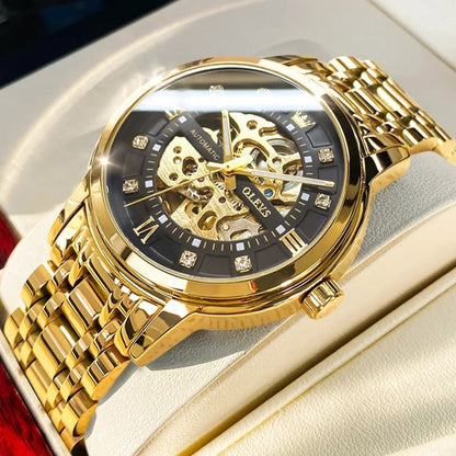 OLEVS - Exquisite Skeleton Design Uhr