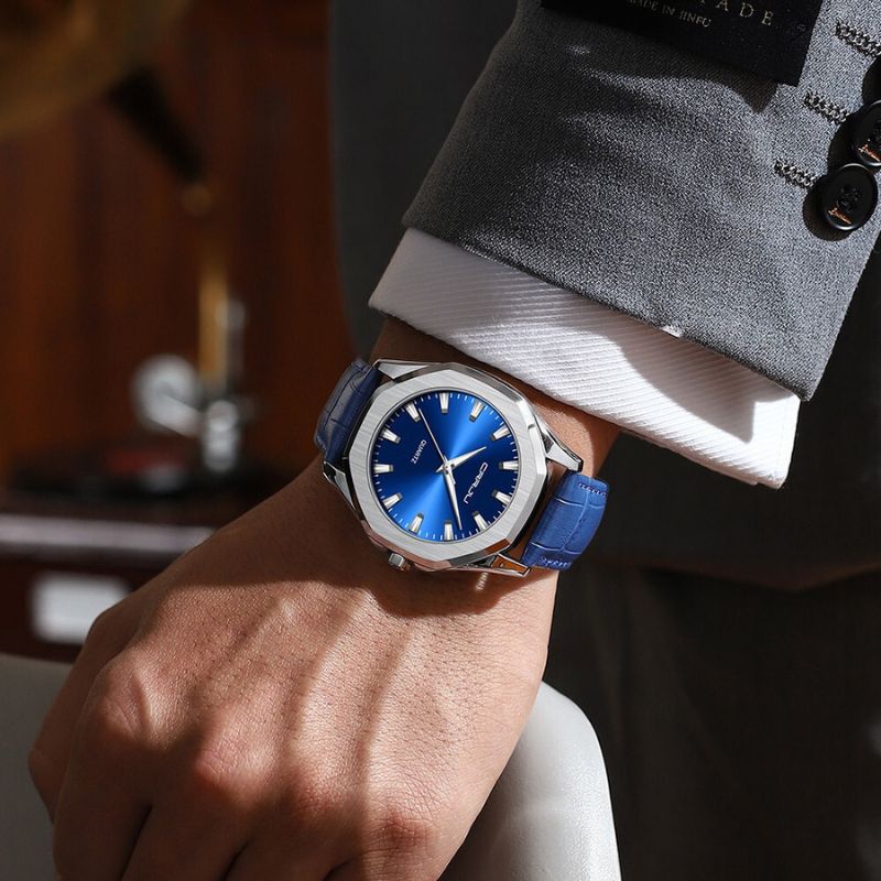 Lässige Minimalistische Quarz Uhr