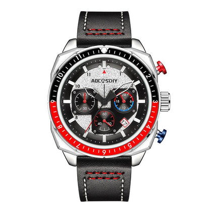 Luxus Chronograph Sport Quarz Uhr