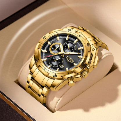 LIGE - Elegante Uhr aus Stahl Piguet