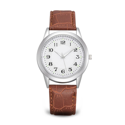 Elegante Minimalistische Uhr aus Edelstahl