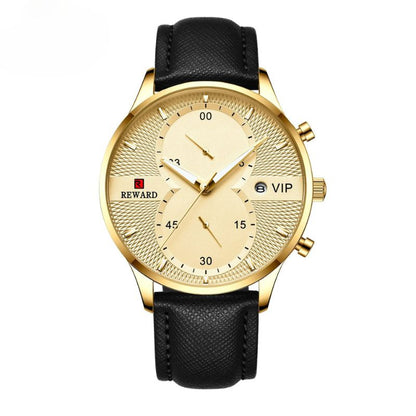 Luxus Chronograph Robuste Quarz Uhr