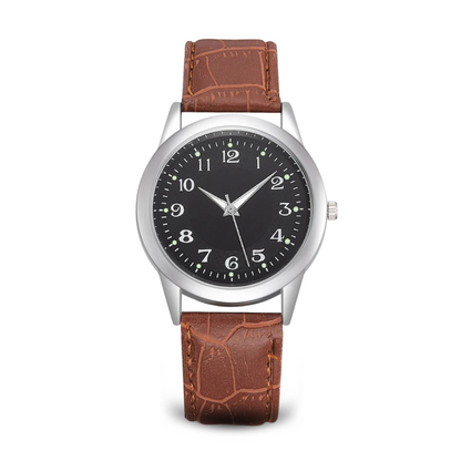 Elegante Minimalistische Uhr aus Edelstahl