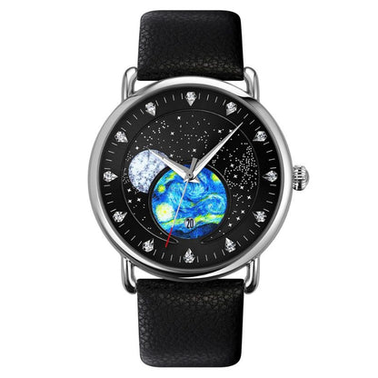 Mondschein Glanz Mechanische Uhr