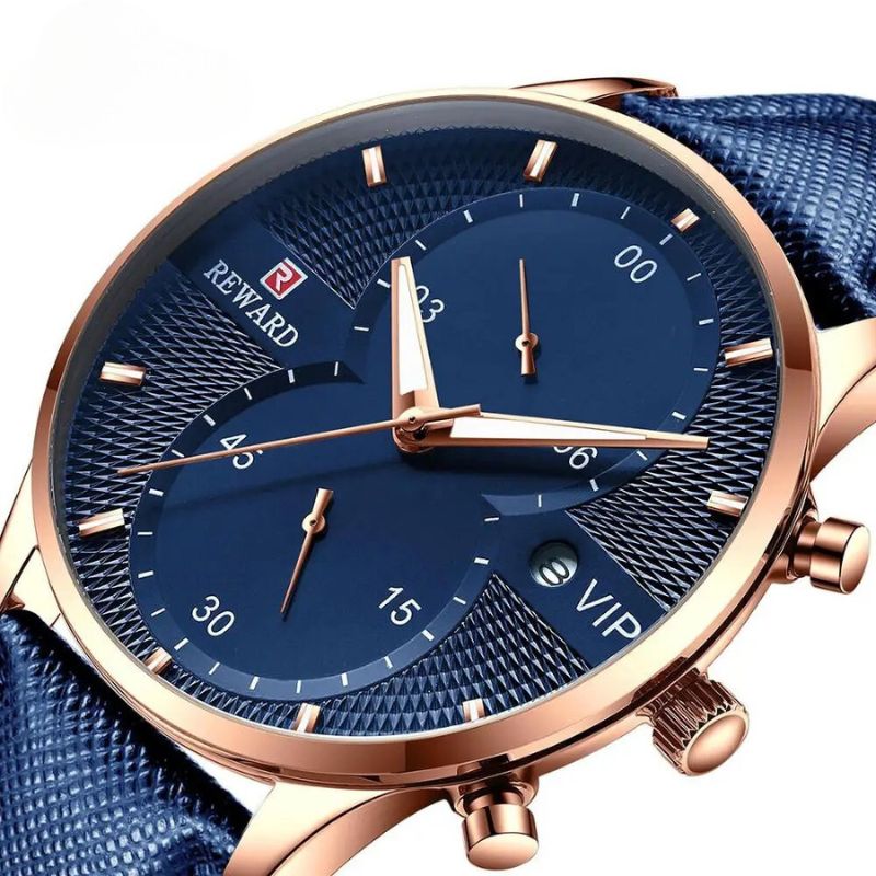 Luxus Chronograph Robuste Quarz Uhr