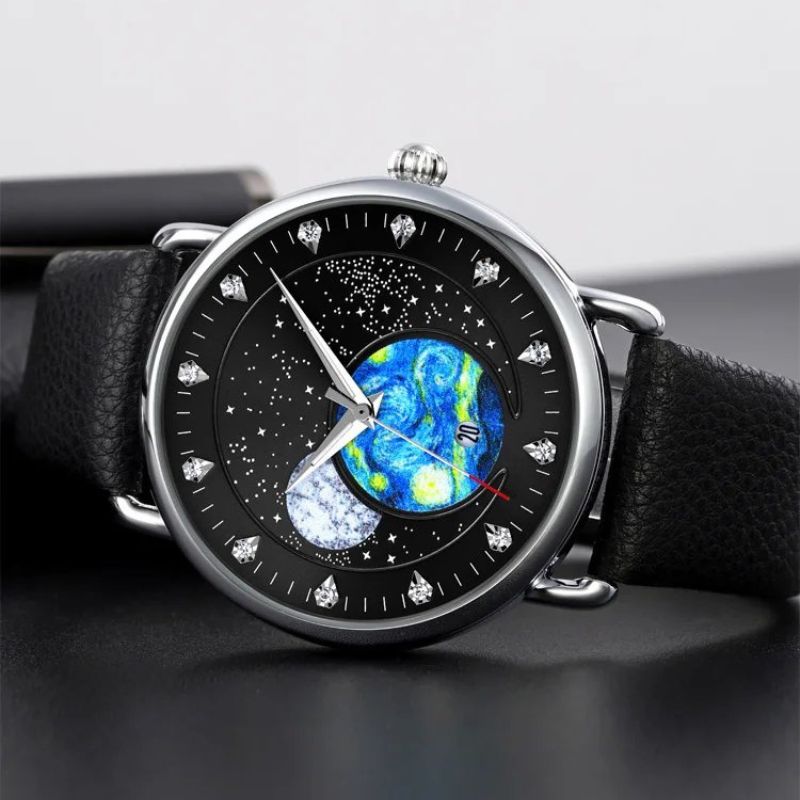 Mondschein Glanz Mechanische Uhr