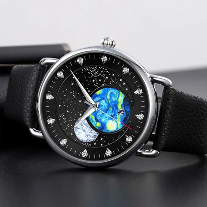 Mondschein Glanz Mechanische Uhr