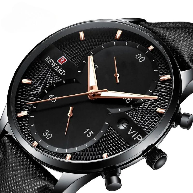 Luxus Chronograph Robuste Quarz Uhr