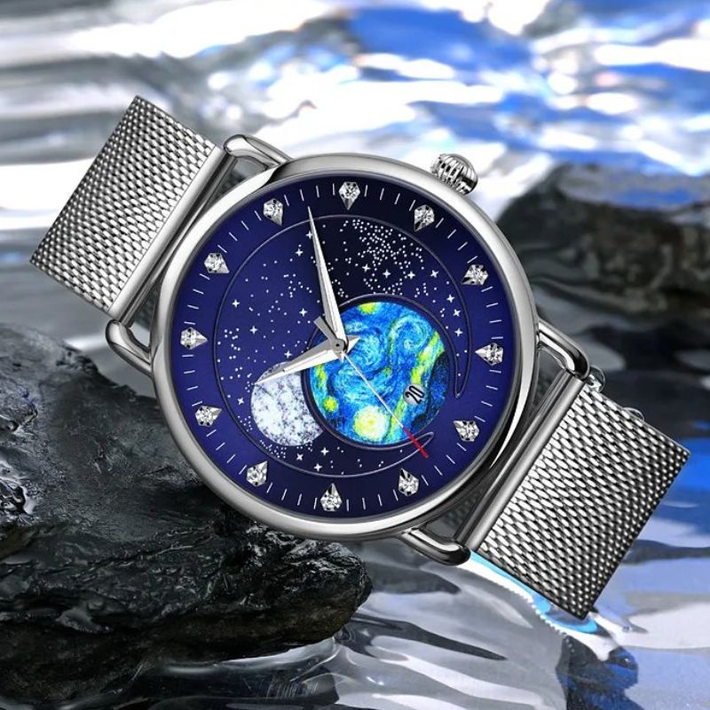 Mondschein Glanz Mechanische Uhr