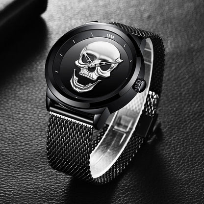 LIGE - Kantiges Totenkopfdesign