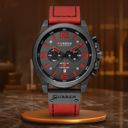 Modische elegante Quarzuhr