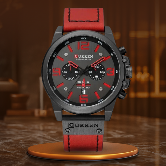 Modische elegante Quarzuhr