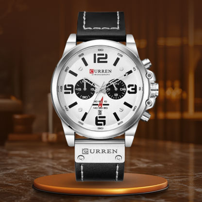 Modische elegante Quarzuhr