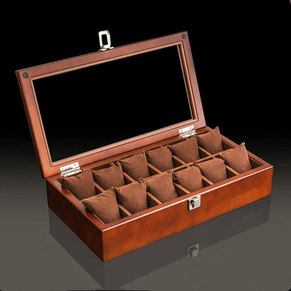 Elegante OBSYSS Uhrenaufbewahrungsbox aus Holz