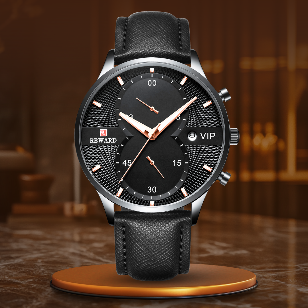 Luxus Chronograph Robuste Quarz Uhr