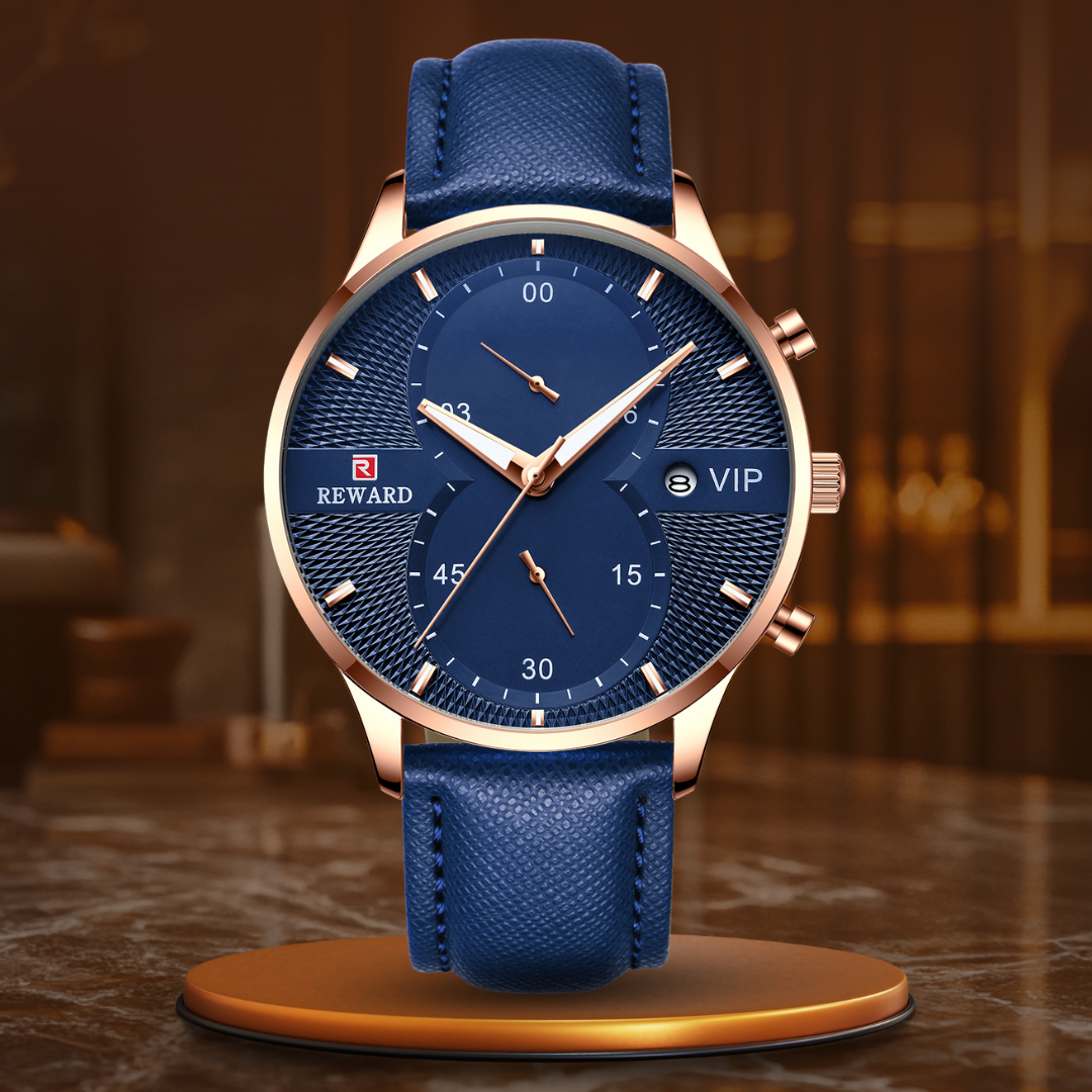 Luxus Chronograph Robuste Quarz Uhr