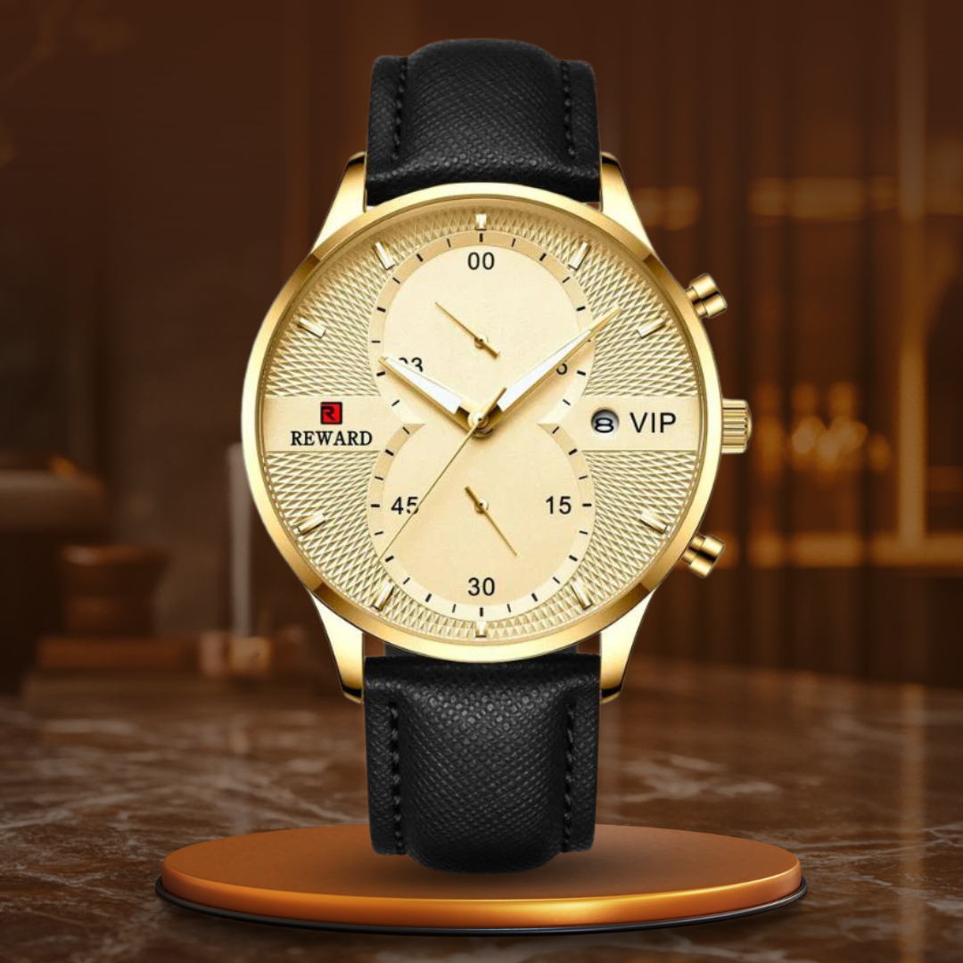 Luxus Chronograph Robuste Quarz Uhr