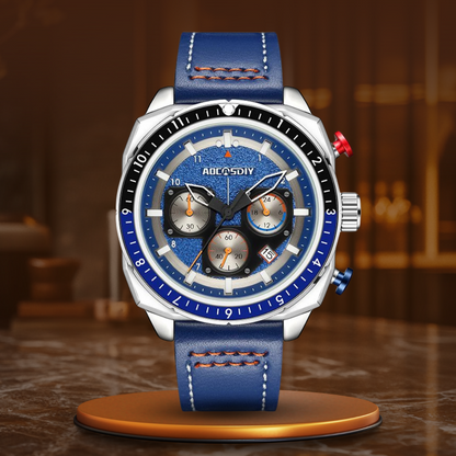 Luxus Chronograph Sport Quarz Uhr