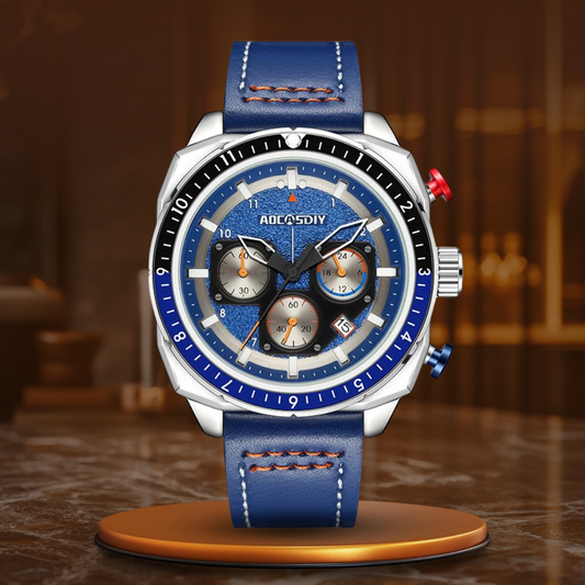 Luxus Chronograph Sport Quarz Uhr