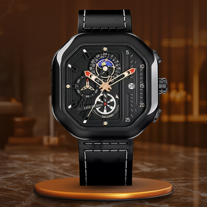 Luxus Quarz Chronograph Uhr