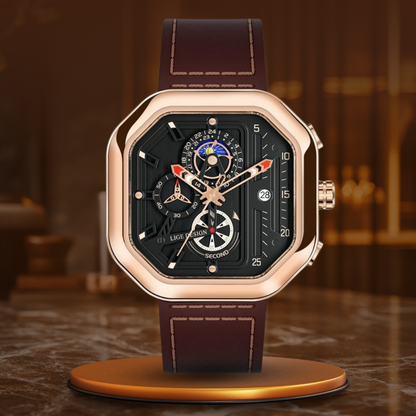 Luxus Quarz Chronograph Uhr
