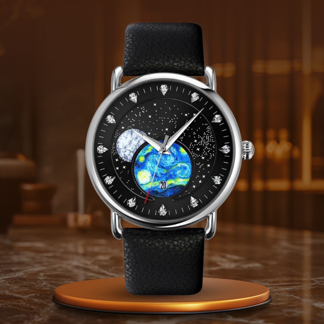 Mondschein Glanz Mechanische Uhr