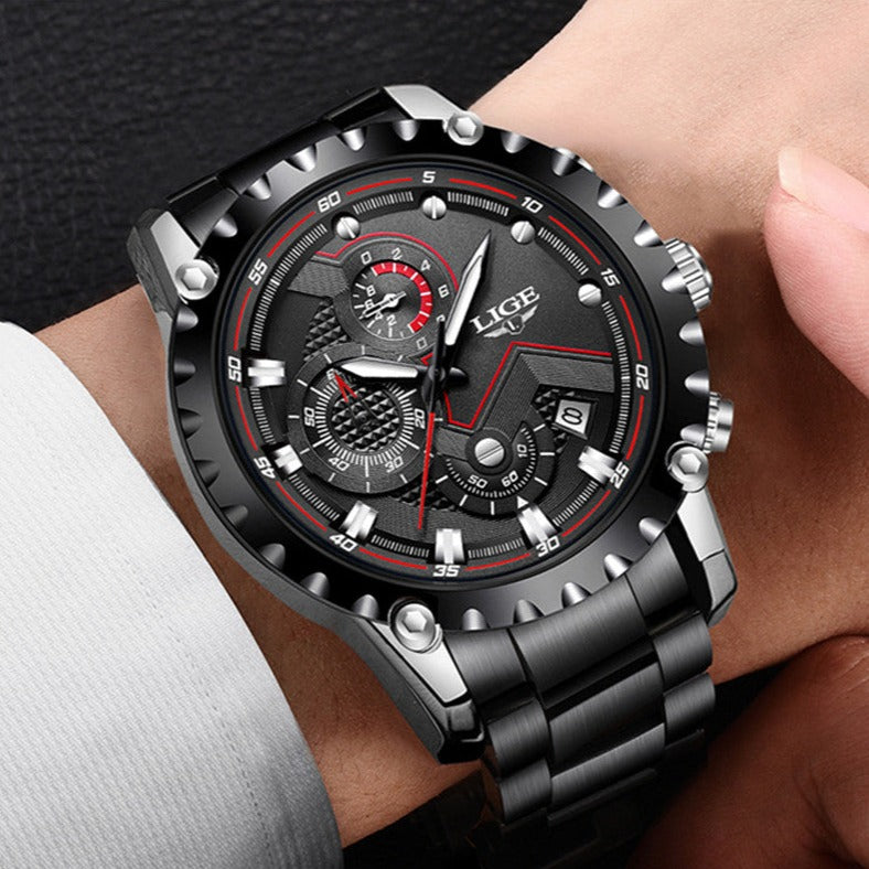 LIGE - Luxuriöse Cruiser-Uhr