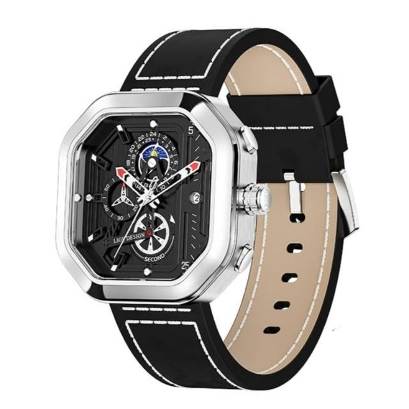Luxus Quarz Chronograph Uhr